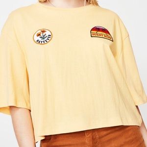 NWOT insight patch tee